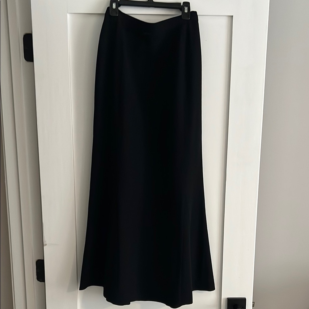 Chanel Elegant Black Maxi Skirt in Excellent Condition